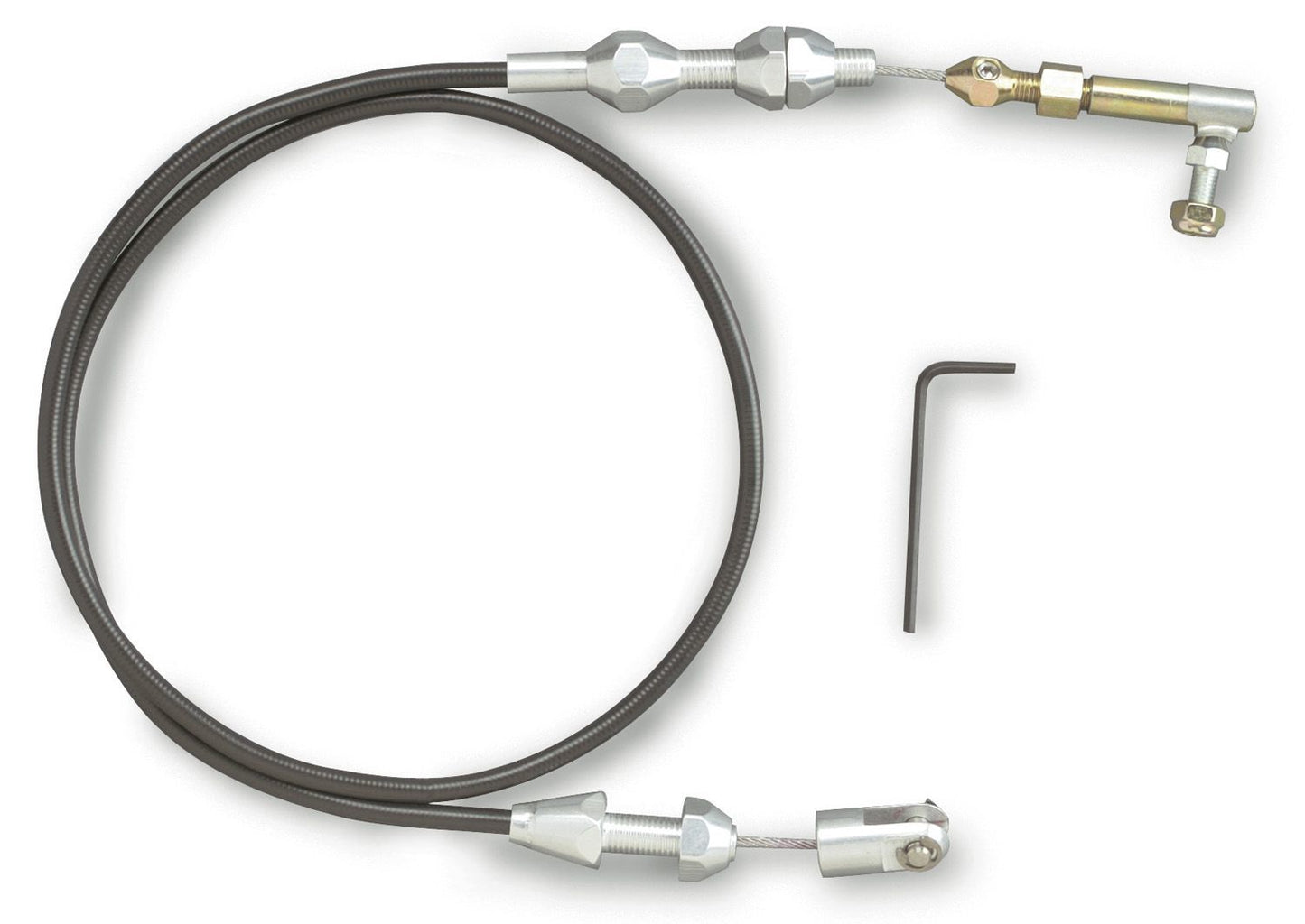 36in Hi-Tech Throttle Cable Black Housing