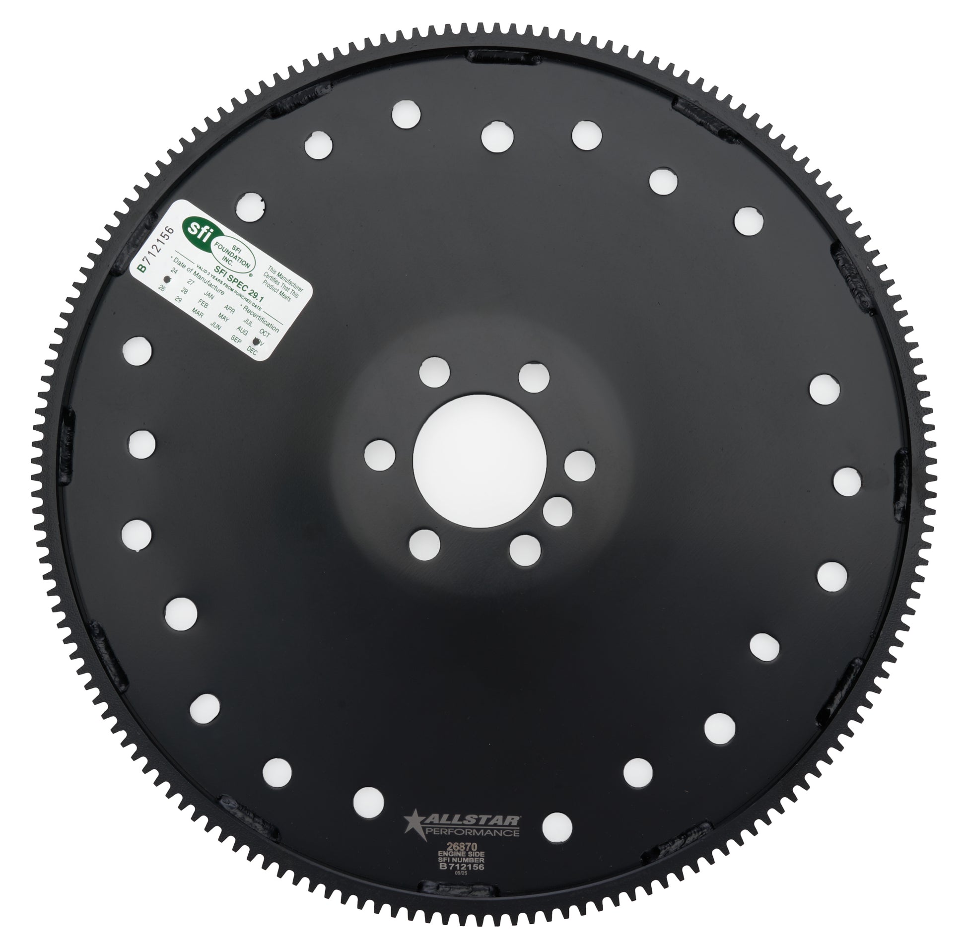 Flexplate 168T SFI GM LS Dished Solid