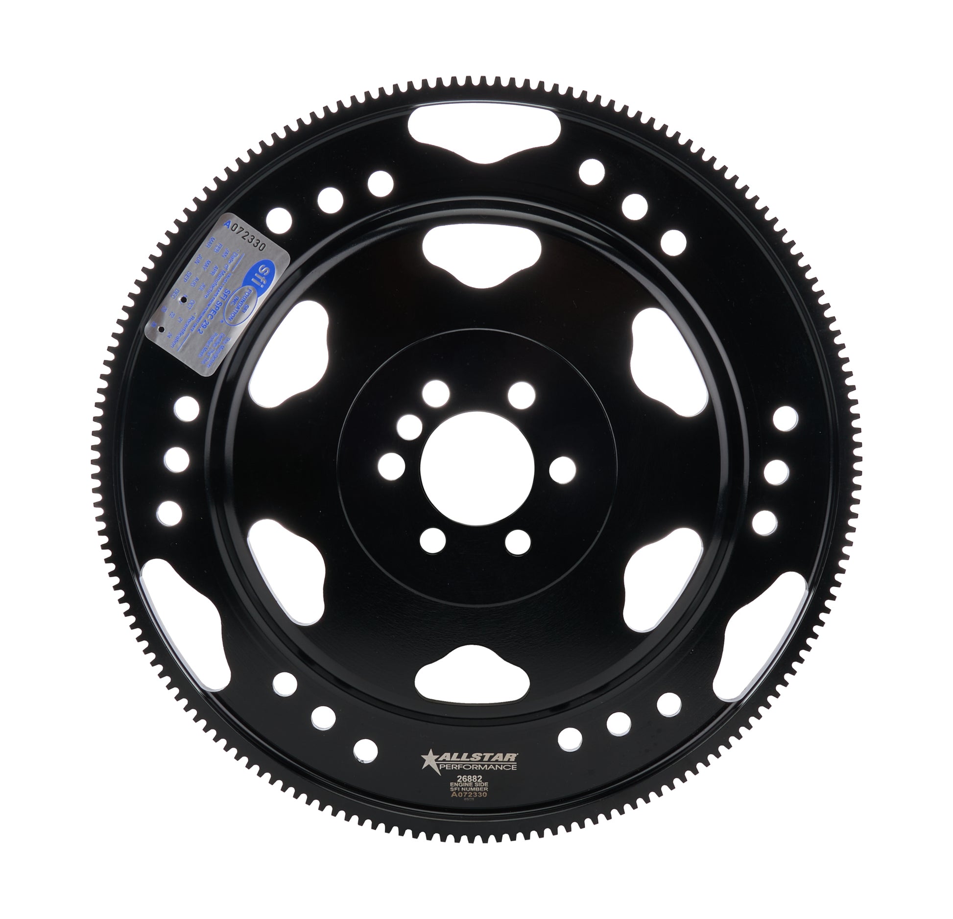 Flexplate Billet Steel LS 6 Bolt Crank 168T
