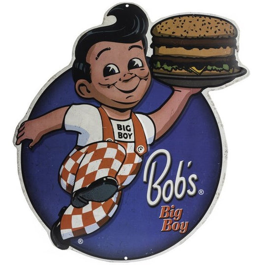 Bob's Big Boy Embossed Metal Sign