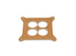Phenolic Carb Spacer - 1/4 Thick 4-Hole