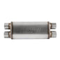 Muffler 3-1/2 Inlet 2-1/ 2 Dual Outlet