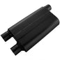 80 Series Muffler 2.5in Offset In/Dual Out