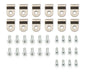 3/16in Stainless Steel Single Line Clamps 12Pk