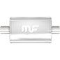 Stainless Muffler 3in Center In/Out