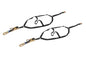 Dragster Front Nets Only Pair Flat Snap Hooks