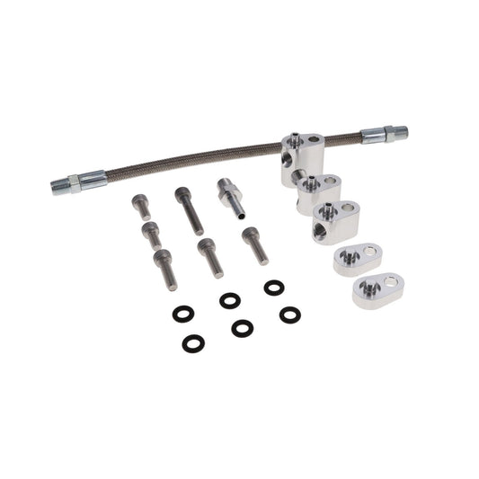 LS Steam Vent Kit Silver