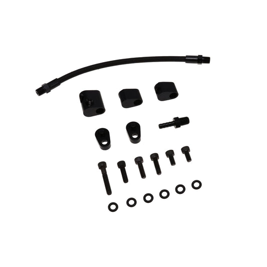 LS Steam Vent Kit Black